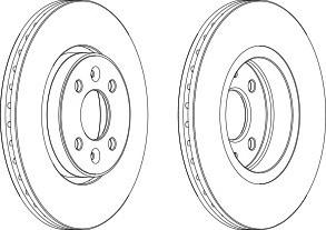 Тормозной диск FERODO