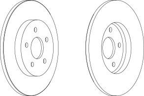 Тормозной диск FERODO