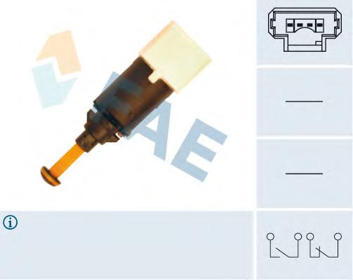 Выключатель фонаря сигнала торможения FAE