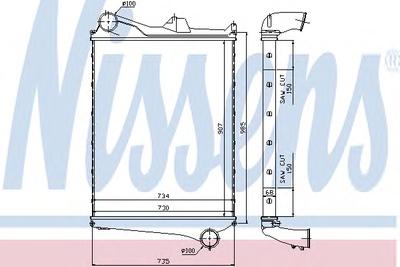 Интеркулер NISSENS 97006