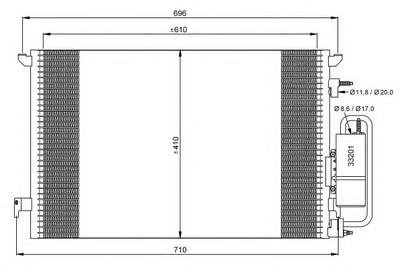 Конденсатор, кондиционер NRF 35929