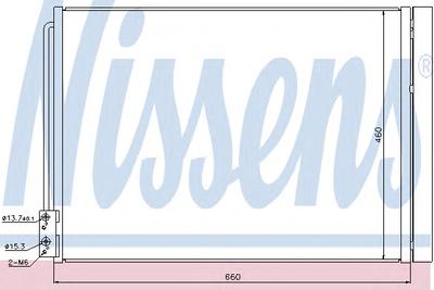 Конденсатор, кондиционер NISSENS 940110