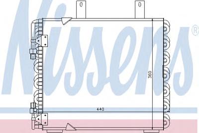 Конденсатор, кондиционер NISSENS 94172