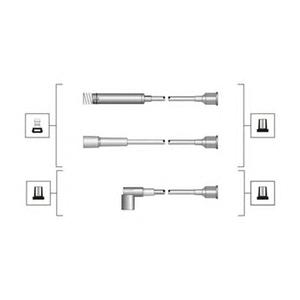 Комплект проводов зажигания MAGNETI MARELLI 941319170047