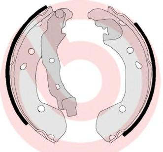 Комплект тормозных колодок BREMBO