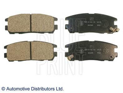 Комплект тормозных колодок, дисковый тормоз BLUE PRINT ADZ94216