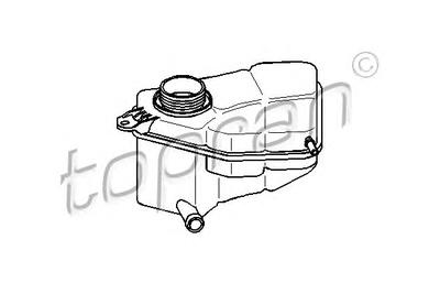 Компенсационный бак, охлаждающая жидкость TOPRAN 302295