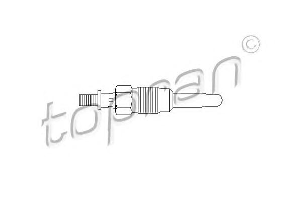 Свеча накаливания TOPRAN