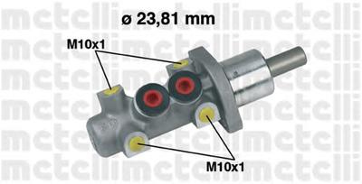 Главный тормозной цилиндр METELLI 050247
