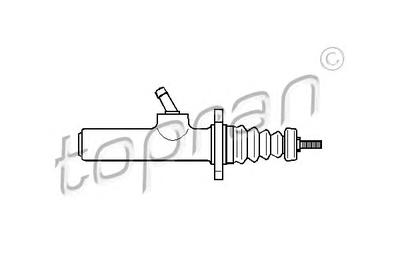 Главный цилиндр, система сцепления TOPRAN 103761