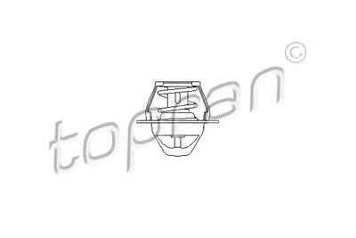 Термостат, охлаждающая жидкость TOPRAN 202317