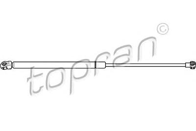 Газовая пружина, крышка багажник TOPRAN 109902