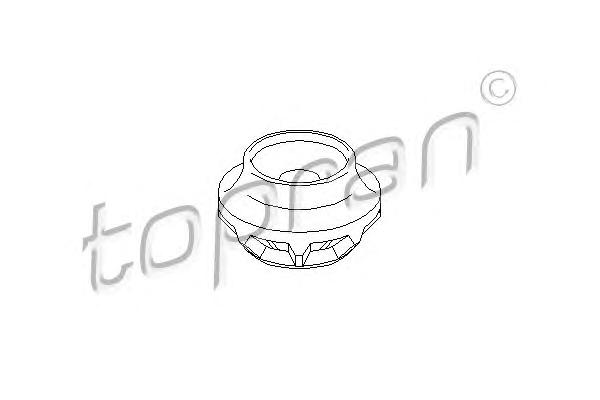 Опорное кольцо, опора стойки амортизатора TOPRAN
