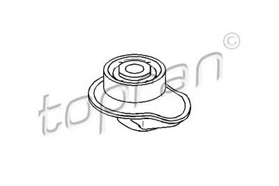 Втулка, балка моста TOPRAN 103583