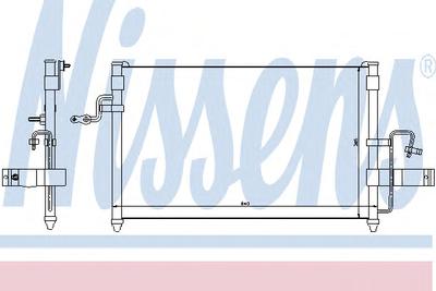 Конденсатор, кондиционер NISSENS 94414