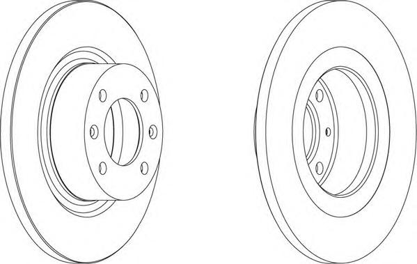 Тормозной диск FERODO