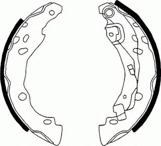 Комплект тормозных колодок FERODO FSB642