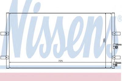 Конденсатор, кондиционер NISSENS 94915