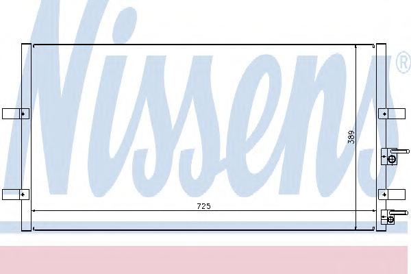 Конденсатор, кондиционер NISSENS