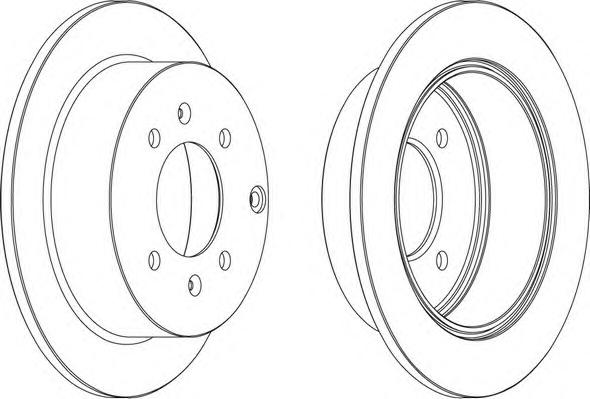 Тормозной диск FERODO