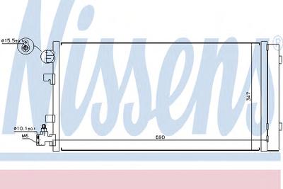 Конденсатор, кондиционер NISSENS 940160