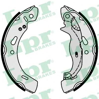 Комплект тормозных колодок LPR