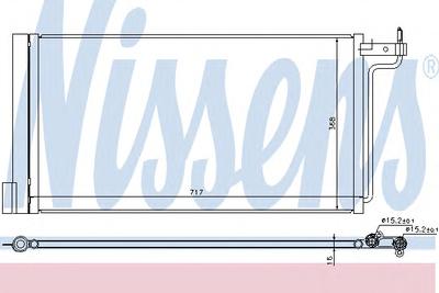 Конденсатор, кондиционер NISSENS 940181