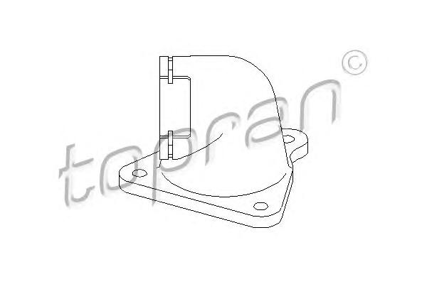 Фланец охлаждающей жидкости TOPRAN