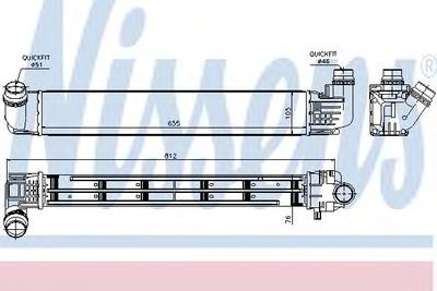 Интеркулер NISSENS 96533
