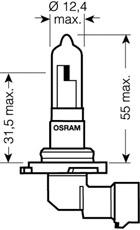 Лампа накаливания, фара дальнего света OSRAM