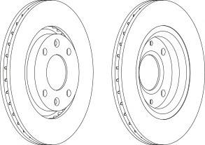 Тормозной диск FERODO