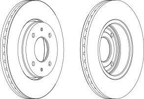 Тормозной диск FERODO