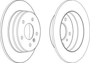 Тормозной диск FERODO