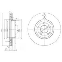 Тормозной диск DELPHI