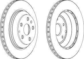 Тормозной диск FERODO
