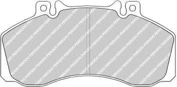 Комплект тормозных колодок, дисковый тормоз FERODO FVR1522