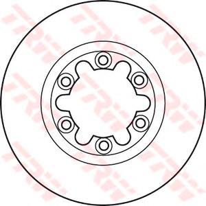 Тормозной диск TRW