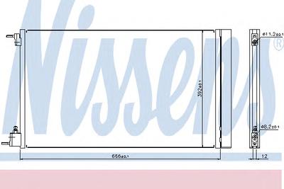 Конденсатор, кондиционер NISSENS 940124