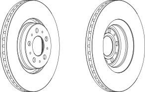 Тормозной диск FERODO