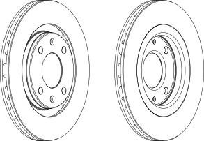 Тормозной диск FERODO