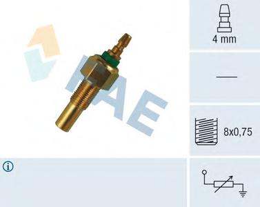 Датчик, температура охлаждающей жидкости FAE 32170
