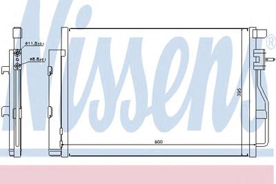 Конденсатор, кондиционер NISSENS 940246