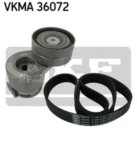 Поликлиновой ременный комплект SKF VKMA36072