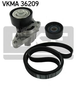 Поликлиновой ременный комплект SKF VKMA36209