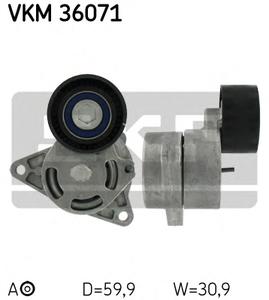 Натяжной ролик, поликлиновой  ремень SKF VKM36071