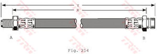 Тормозной шланг TRW