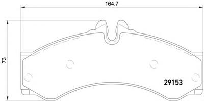 Комплект тормозных колодок, дисковый тормоз TEXTAR 2915320014T3011