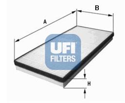 Фильтр, воздух во внутренном пространстве UFI