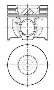 Поршень NURAL 87-140807-00
