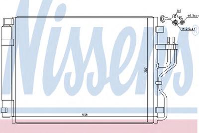 Конденсатор, кондиционер NISSENS 940207